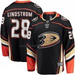 Camiseta Hockey Anaheim Ducks Gustav Lindstrom Primera Premier Breakaway Negro