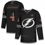 Camiseta Hockey Tampa Bay Lightning Vincent Lecavalier 2020 USA Flag Negro Camiseta Hockey Tampa Bay Lightning Vincent Lecavalier 2020 USA Flag Negro
