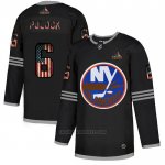 Camiseta Hockey New York Islanders Ryan Pulock 2020 USA Flag Negro Camiseta Hockey New York Islanders Ryan Pulock 2020 USA Flag Negro