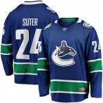 Camiseta Hockey Vancouver Canucks Pius Suter Primera Premier Breakaway Azul