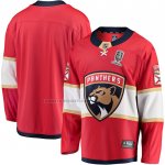 Camiseta Hockey Florida Panthers Primera 2024 Stanley Cup Champions Breakaway Rojo