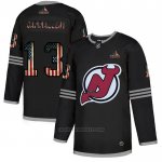 Camiseta Hockey New Jersey Devils Cammalleri 2020 USA Flag Negro Camiseta Hockey New Jersey Devils Cammalleri 2020 USA Flag Negro