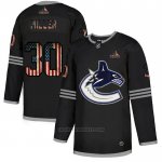 Camiseta Hockey Vancouver Canucks Ryan Miller 2020 USA Flag Negro2 Camiseta Hockey Vancouver Canucks Ryan Miller 2020 USA Flag Negro2