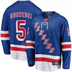 Camiseta Hockey New York Rangers Chad Ruhwedel Primera Premier Breakaway Azul