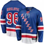 Camiseta Hockey New York Rangers Jack Roslovic Primera Premier Breakaway Azul