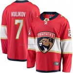 Camiseta Hockey Florida Panthers Dmitry Kulikov Premier Breakaway Rojo