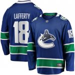 Camiseta Hockey Vancouver Canucks Sam Lafferty Primera Premier Breakaway Azul