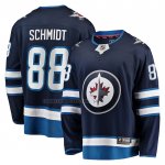 Camiseta Hockey Winnipeg Jets Nate Schmidt Primera Premier Breakaway Azul