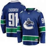 Camiseta Hockey Vancouver Canucks Nikita Zadorov Primera Premier Breakaway Azul