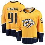 Camiseta Hockey Nashville Predators Steven Stamkos Primera Premier Breakaway Oro