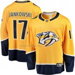 Camiseta Hockey Nashville Predators Mark Jankowski Premier Breakaway Oro