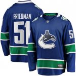 Camiseta Hockey Vancouver Canucks Mark Friedman Primera Premier Breakaway Azul