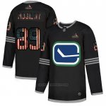 Camiseta Hockey Vancouver Canucks Mogilny 2020 USA Flag Negro Camiseta Hockey Vancouver Canucks Mogilny 2020 USA Flag Negro