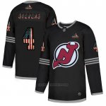 Camiseta Hockey New Jersey Devils Stevens 2020 USA Flag Negro Camiseta Hockey New Jersey Devils Stevens 2020 USA Flag Negro